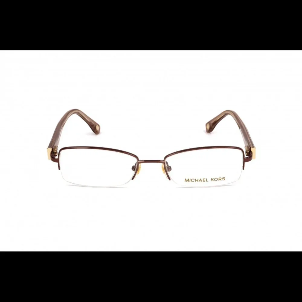 Michael Kors Glasses Frame MK312 210 SemiRimless Metal Gold Men Women Glasses